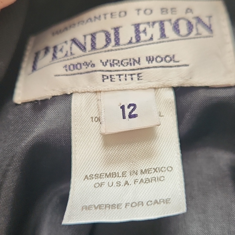 Pendleton black wool Blazer - Picture 5 of 8